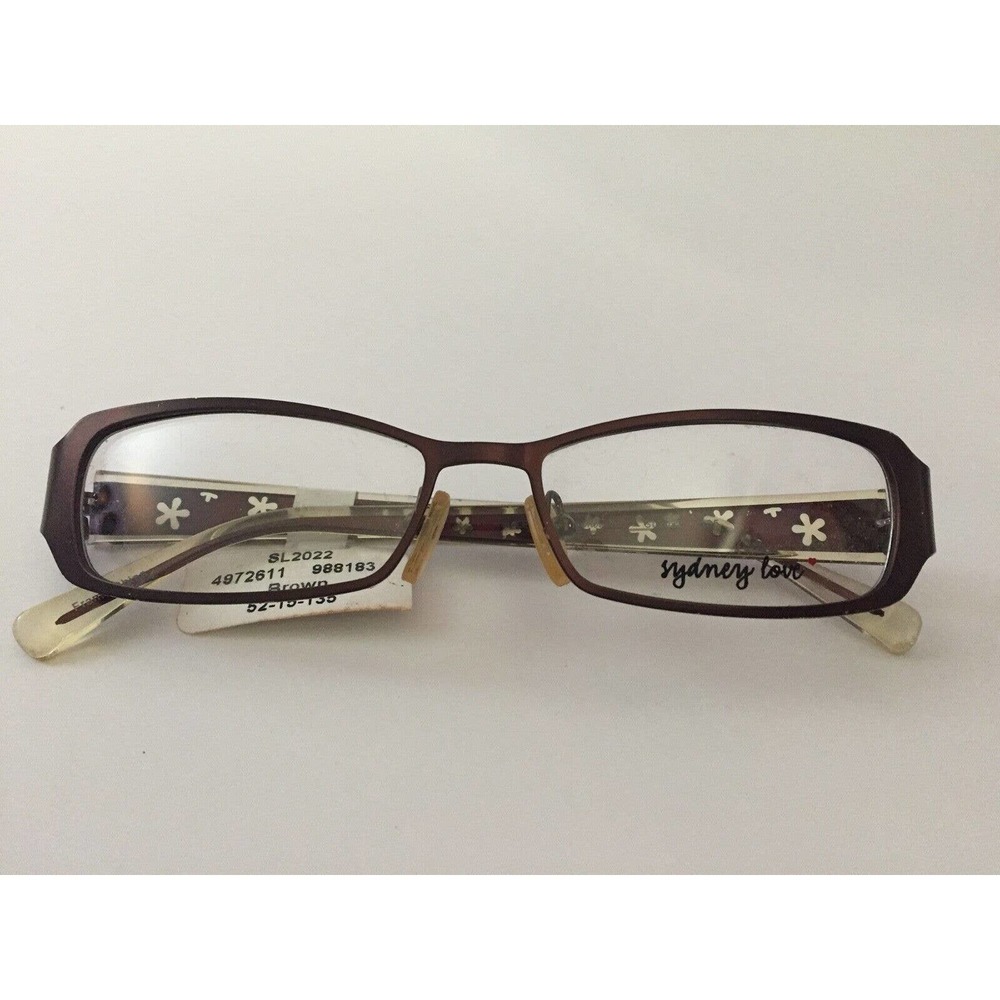 New Sydney Love Eyeglasses Brown 52-15-135 Frames